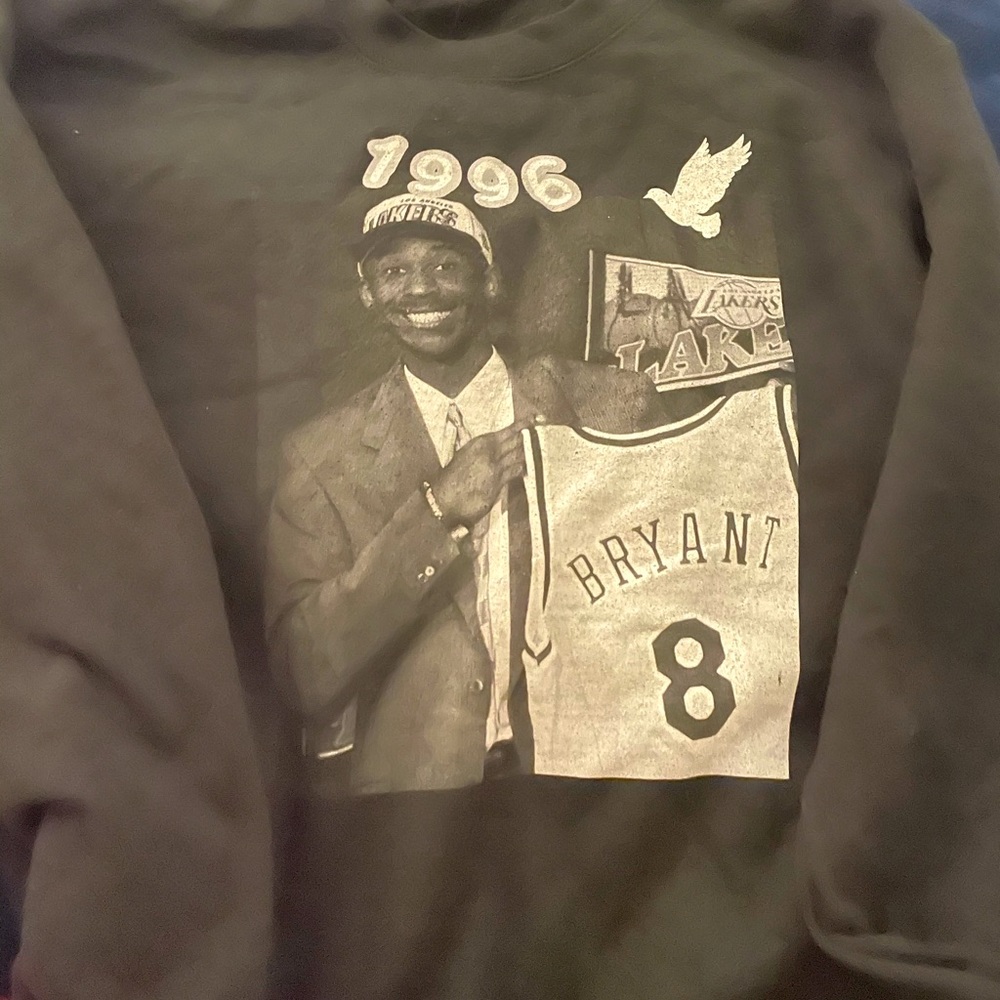 Kobe Bryant 1996 draft sweater